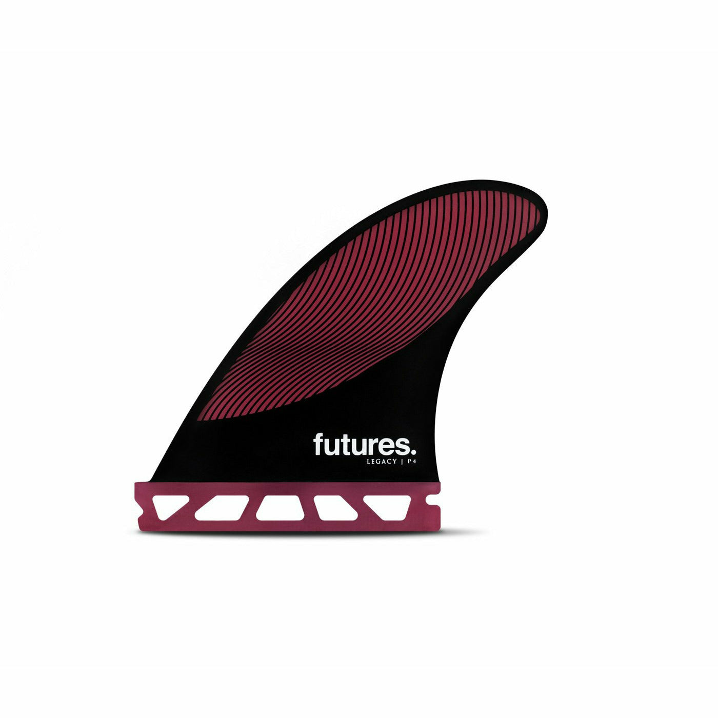 Futures - P4 Legacy Honeycomb - Small (Burgundy/Black)