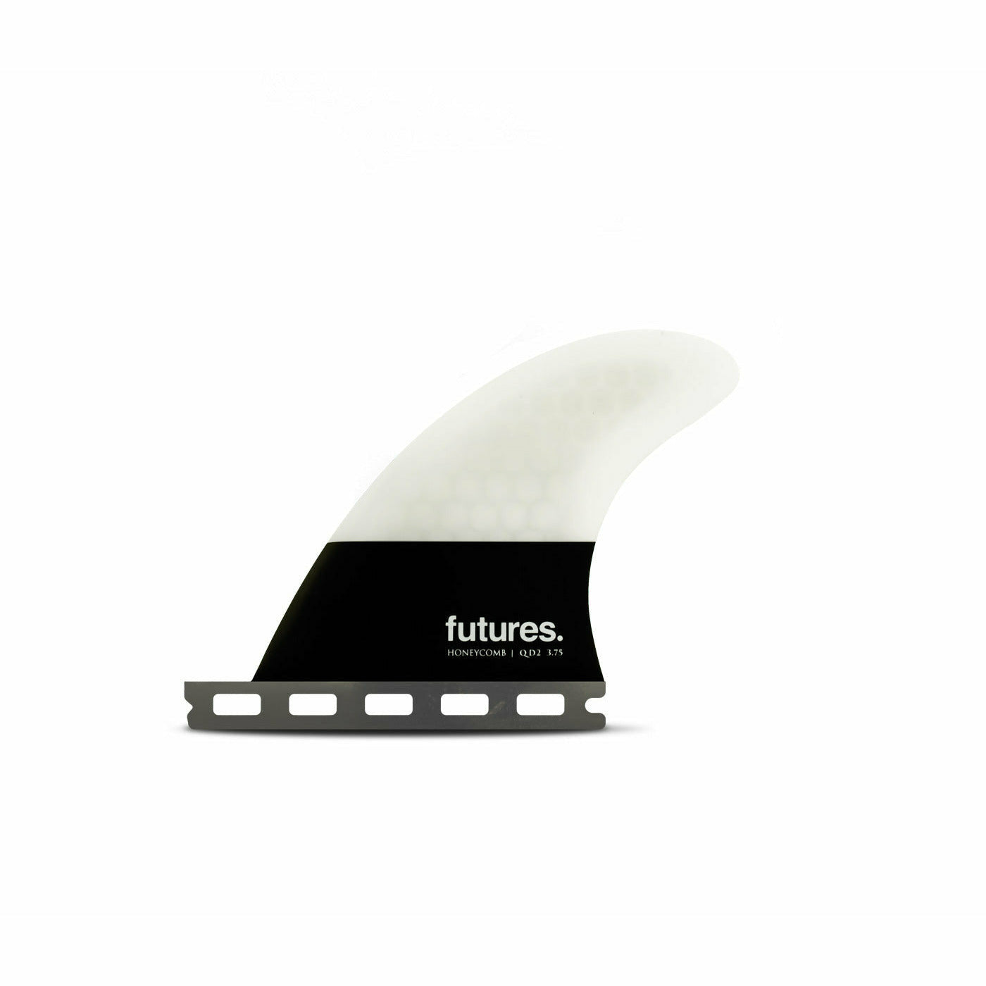 Futures - QD2 3.75 FLAT Honeycomb - Small (Light Grey/Black)