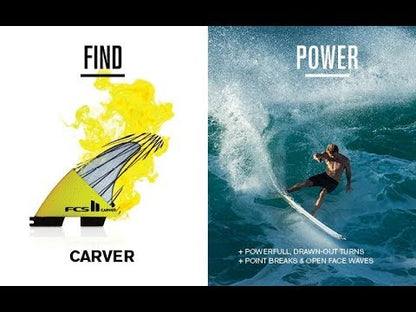 FCS 2-  Carver PC Thruster Fins